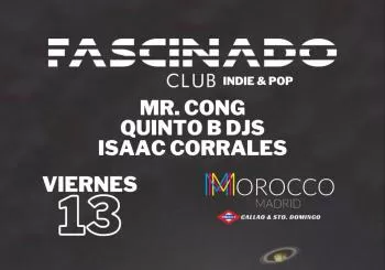 FASCINADO EN MOROCCO- VIERNES 13 DE ENERO en Madrid