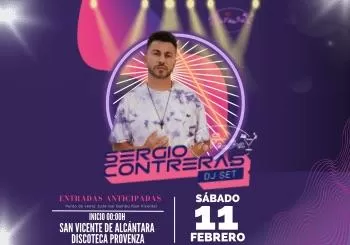 Sergio Contreras + Fiesta DJ Mangel Fort en Badajoz