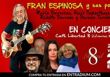 Fran Espinosa y sus poetas en Madrid
