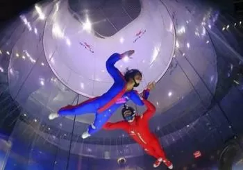 Los Angeles Universal CityWalk Indoor Skydiving Experience with 2 Flights