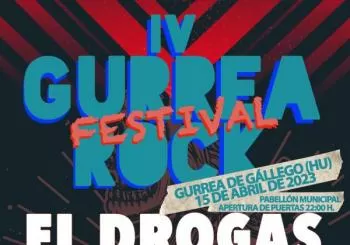 El Drogas + Mala Reputación + Azero en Gurrea Rock 2023 en Huesca