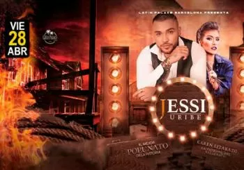 Jessi Uribe y Karen Lizarazo en Barcelona