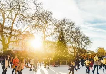 Natural History Museum Ice Rink London