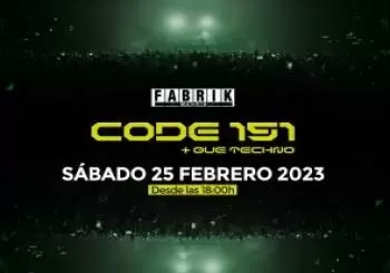 Code 151 en Fabrik en Madrid