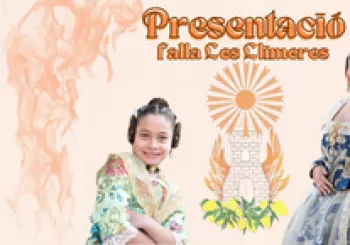PRESENTACIÓ FALLA LES LLIMERES en Valencia