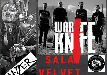 War Knife + Ganzer en Sala Velvet Málaga