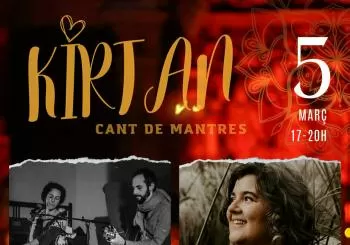 KIRTAN AMB GEM MAA & SERGI BURGAS I CAROLA ZAFARANA en GIRONA