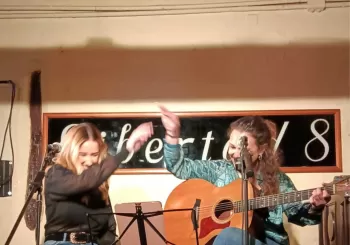 LAURA GODÓ Y ELENA BELLA EN LIBERTAD 8 en MADRID