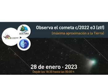 Observa el cometa C/2022 E3 (ZTF) en Aras de los Olmos