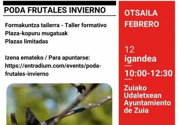 PODA FRUTALES INVIERNO en MURGIA