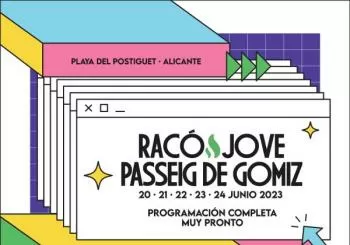 Racó Jove Passeig de Gomiz 2023 en Alicante