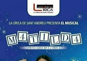 M4T1LD4 el Musical basat en la novel·la de Roald Dahl (amb els Kids de la Lírica de Sant Andreu) en Barcelona