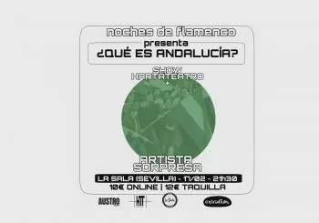 Noches de Flamenco en La Sala 17 de Febrero Hartateatro + Artista Sorpresa en Sevilla