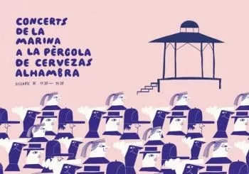 CHRISTINA ROSENVINGE + NEBULOSA: La Pèrgola de Cervezas Alhambra en Valencia