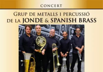CONCERT GRUP DE METALLS I PERCUSSIO DE LA JONDE & SPANISH BRASS en Cullera