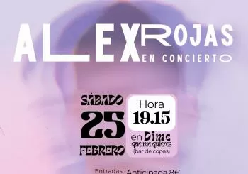 Alex Rojas en Madrid