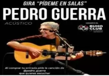 Pedro Guerra en Tenerife (La Laguna)