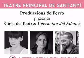 Teatre Literactua del Silenci: Entre llops de Gabriel Janer Manila en Santanyí