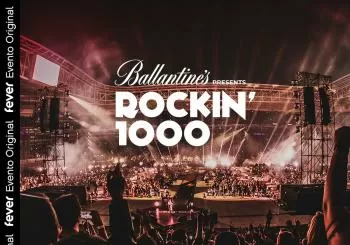 Rockin'1000: Una banda de mil músicos en directo en Madrid