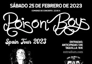 POISON BOYS EN TNT BLUES, COX, DESDE CHICAGO - USA