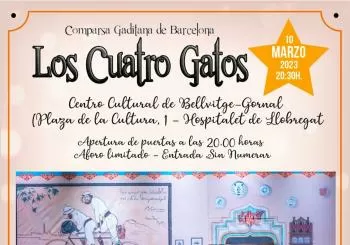 Comparsa Los cuatro gatos en Hospitalet de Llobregat
