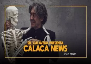 EL SR. CALAVERA PRESENTA CALACA NEWS en Madrid