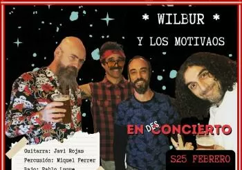 Wilbur y Los Motivaos. Frank Tavern en Cerceda