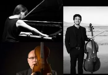 Víctor Parra, violín -Iván Casado, Cello -Joana Otxoa de Alaiza, piano en Vitoria-Gasteiz