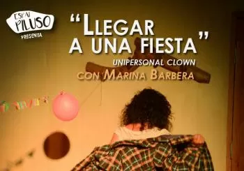 Llegar a una fiesta - Marina Barbera - Clown en Barcelona