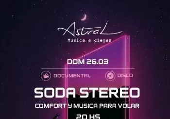 Música a Ciegas: Soda Stereo - Confort y música para volar en BARCELONA
