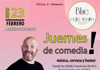 JUERNES DE COMEDIA -ISMAEL GALLETERO en ALBACETE