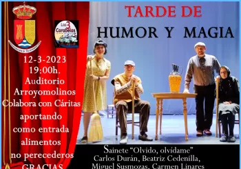 TARDE DE HUMOR Y MAGIA(Asociación teatro Las Tres Carabelas) en MADRID