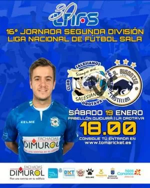 CD DIMUROL SALESIANOS TENERIFE VS BISONTES CASTELLON FS