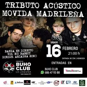 Tributo acústico -movida madrileña