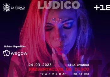 Lina Stoner en La Piedad Live Music en CDMX Ciudad de Mexico