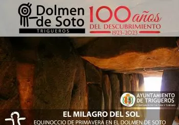 El Milagro del Sol. Equinoccio de Primavera. Dolmen de Soto en Niebla km 8