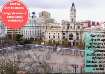 MASCLETA DESDE BALCÓN O ÁTICO SÚPER VIP, VISTAS INMEJORABLES en Valencia