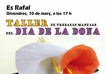 TALLER DE TREBALLS MANUALS DEL DIA DE LA DONA en sa Pobla