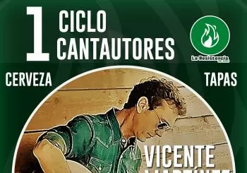 Vicente Martínez - I Ciclo de Cantautores en La Resistencia - en Jaén