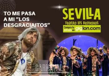 CHIRIGOTA TO ME PASA A MI 'LOS DESGRACIAITOS' Y COMPARSA 'EMBRUJO DE CADIZ' en SEVILLA