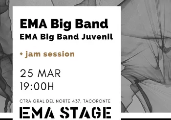 EMA Big Band + EMA Big Band Juvenil + Jam Session en Tacoronte