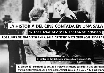 HISTORIA DEL CINE: LA LLEGADA DEL SONORO en MADRID