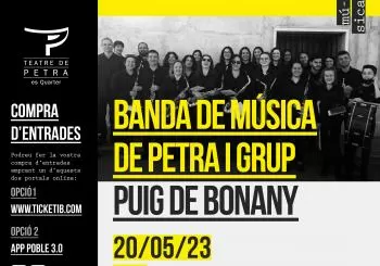 Banda de Música de Petra i Grup Puig de Bonany en Petra, 07520