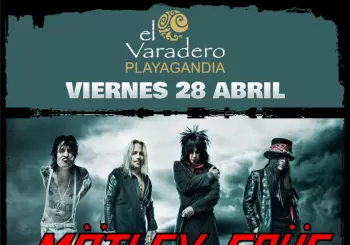 Tributo Mötley Crüe por The Dirties en Varadero en Playa de Gandia