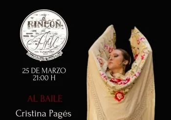 Espectáculo flamenco Cristina Pagés en MÁLAGA