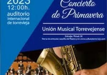 CONCIERTO DE MAYO - UNIÓN MUSICAL TORREVEJENSE en Torrevieja