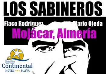 LOS SABINEROS regresan a Mojácar, Hotel Continental en Mojácar, Almeria