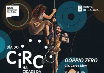 Día Mundial do Circo. Espectáculo “Doppio Zero” en Santiago de Compostela