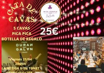 Cata CAVAS Durán Galán en Barcelona