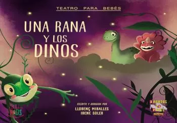 Una rana y los dinos en Madrid